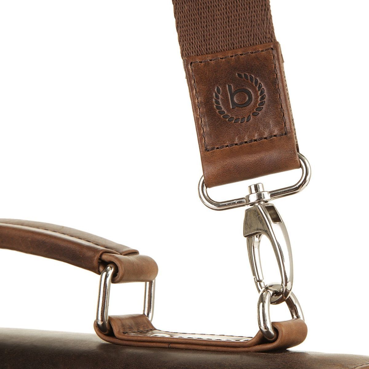Мужская сумка-портфель кожаная Bugatti ROMANO 49399102 Коричневый One Size 49399102 фото