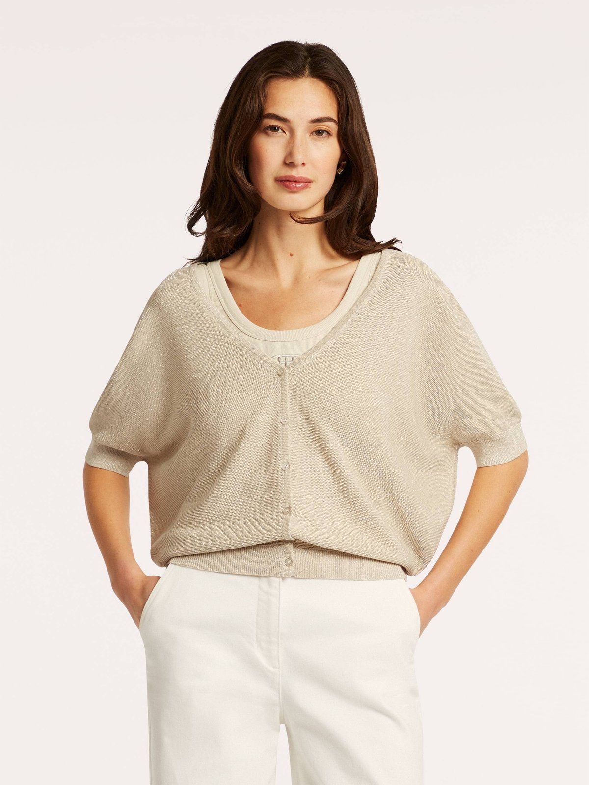 Жіночий кардиган Beaumont 81744 DIANA 1150 DIANA Бежевий XL 81744 DIANA 1150 фото